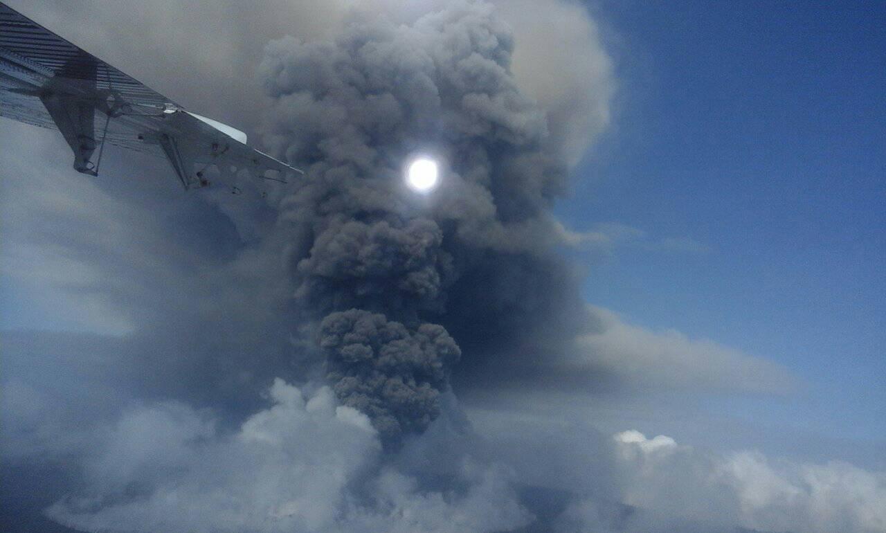 Ambae volcanic eruption November 7 2017