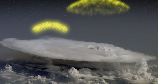 lightning storm make antimatter, thunderstorms make antimatter, thunderstorm antimatter
