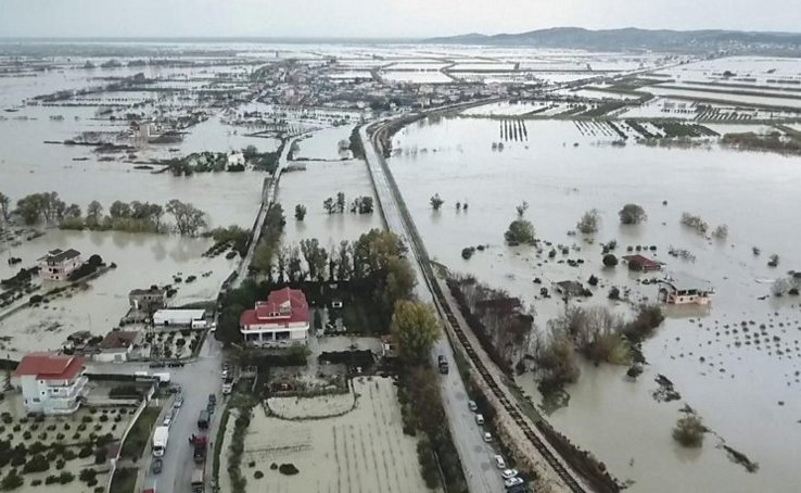 albania floods, albania floods video, albania floods picture, albania floods december 2017