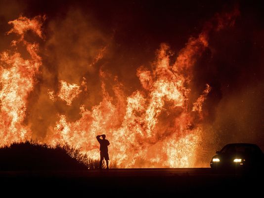 Thomas fire becomes largest fire in california history