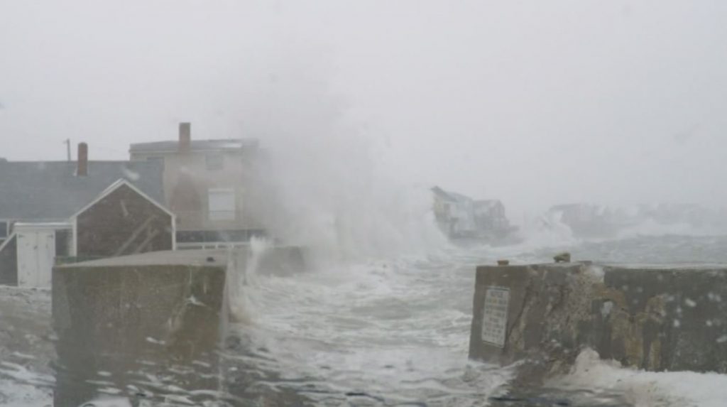 Scituate massachusetts storm surge and floods on January 30 2018, Scituate floods, massachusetts floods