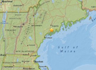 earthquake maine january 17 2018, M2.6 earthquake hits Maine on January 17 2018
