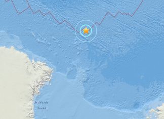 M6.0 earthquake hits off Antarctica on February 2 2018