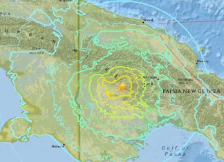 M7.5 earthquake papua new guinea, M7.5 earthquake papua new guinea february 25 2018, M7.5 earthquake papua new guinea map