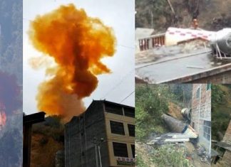 Parts of a rocket fell on homes in China, Parts of a rocket fell on homes in China pictures, Parts of a rocket fell on homes in China february 2018