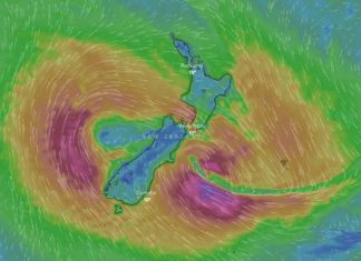 Gita: State of emergency as storm hits New Zealand, cyclone gita splits in two new zealand, cyclone gita splits in two new zealand picture, cyclone gita new zealand, new zealand cyclone gita, emergency