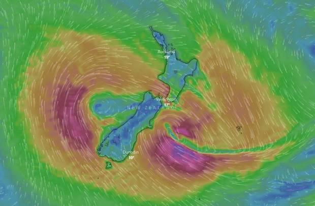 Gita: State of emergency as storm hits New Zealand, cyclone gita splits in two new zealand, cyclone gita splits in two new zealand picture, cyclone gita new zealand, new zealand cyclone gita, emergency 