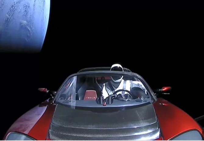 Was there really a Tesla car in space?