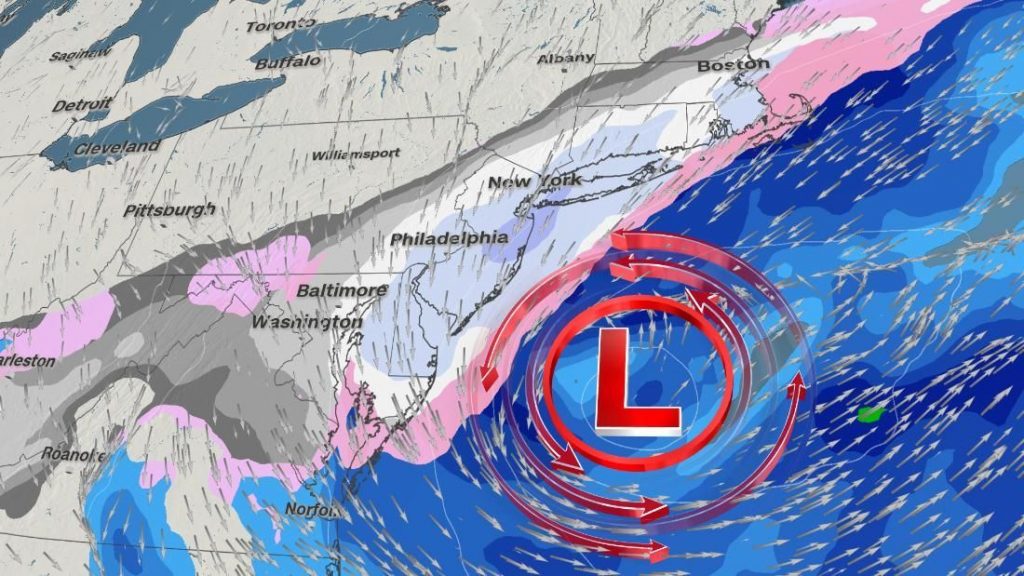 4th noreaster march 2018, 4th nor'easter to hit the USA in March 2018