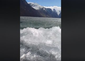 ice tsunami norway, ice tsunami norway video, ice tsunami norway sound, ice tsunami norway april 2018 video