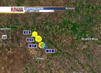 Very unusual: 4 earthquakes hit Nebraska within two days, nebraska 4 earthquakes in 2 days