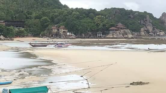 Ocean disappears in Thailand in June 2018, Strong water receding reported in the Gulf of Thailand in June 2018, thailand water disappearance, water disappears in thailand, ocean disappears thailand