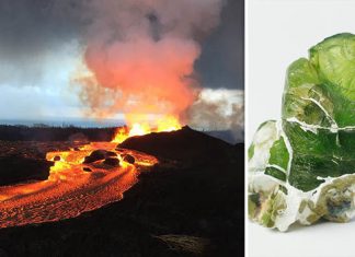 Kilauea volcano shooting green gems into the air, olivine gems kilauea eruption, olivine gems kilauea volcano eruption