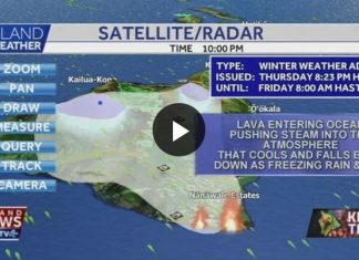 winter weather advisory big island kilauea eruption, Lava flow sparks Winter Weather Advisory on Big Island during Kilauea volcanic eruption in 2018