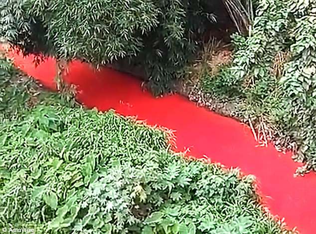 blood red river china, blood red river china photo, blood red river china video