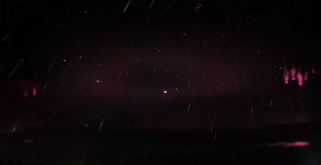 mysterious ring sky russia, transient luminous effect, TLE video