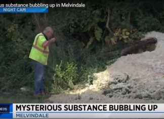 mysterious substance bubbling up melvindale, mysterious substance bubbling up melvindale detroit, mysterious substance bubbling up melvindale michigan, mysterious substance bubbling up melvindale august 2018, mysterious substance bubbling up melvindale video, mysterious substance bubbling up melvindale picture