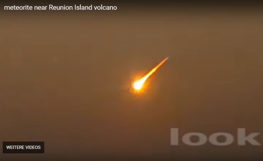 Very bright meteor fireball explodes over Reunion island and Mauritius on September 25 2018, fireball news, meteor news