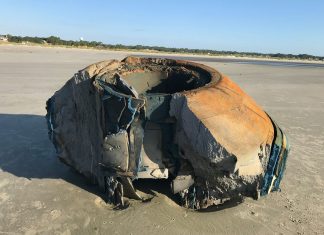 mysterious object seabrook island, mysterious object seabrook island pictures, mysterious object seabrook island video, What is this strange object that washed ashore on Seabrook Island?,