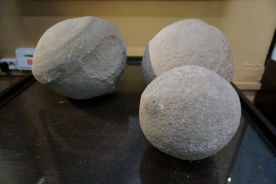 mysterious stone balls russia, mysterious stone balls russia coal mine, miners discover mysterious stone balls russia