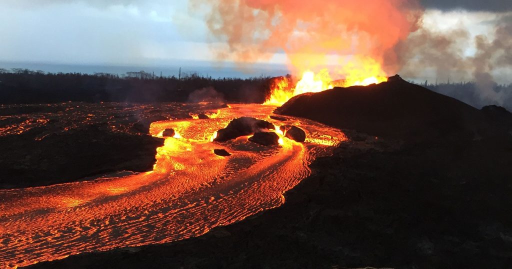 The 2018 rift eruption and summit collapse of Kīlauea Volcano was the largest in 200 years, kilauea eruption largest 200 years