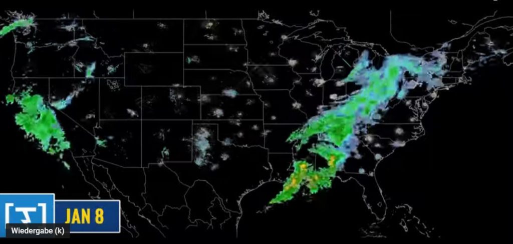 extreme weather 2018 usa timelapse video, An HD weather radar time-lapse for the ENTIRE YEAR of 2018. Watch in awe as storm systems EXPLODE, DANCE, and SWIRL across the U.S., video An HD weather radar time-lapse for the ENTIRE YEAR of 2018. Watch in awe as storm systems EXPLODE, DANCE, and SWIRL across the U.S.