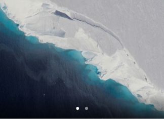 huge cavity antarctica glacier, huge cavity antarctica glacier february 2019, huge cavity antarctica glacier photo
