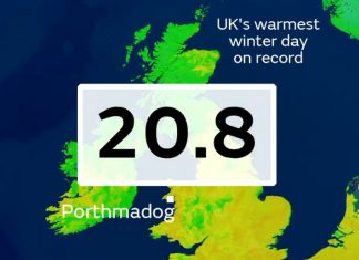 uk warmest winter day on record, uk warmest february day on record, temperature record uk, uk hottest february on record 2019, hottest february on record in 2019 for uk