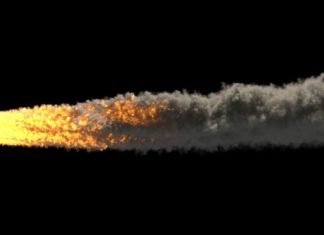 huge meteor explosion russia