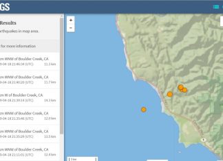 earthquake swarm california, earthquake swarm california santa cruz mountains