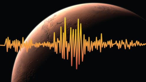 marsquake, marsquake video, mars earthquake, earthuqake mars audio, Mars lander InSight picks up what's likely 1st detected marsquake