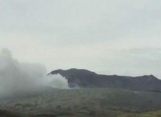 mount aso volcano eruption, mount aso volcano eruption april 2019, mount aso volcano eruption video