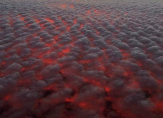 strange sky over Hawaii, glimpse into hell hawaii