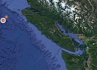 M4.6 and M5.5 earthquakes hit along the Cascadia Subduction Zone off Vancouver Island, M4.6 and M5.5 earthquakes hit along the Cascadia Subduction Zone off Vancouver Island easter monday, M4.6 and M5.5 earthquakes hit along the Cascadia Subduction Zone off Vancouver Island april 22 2019
