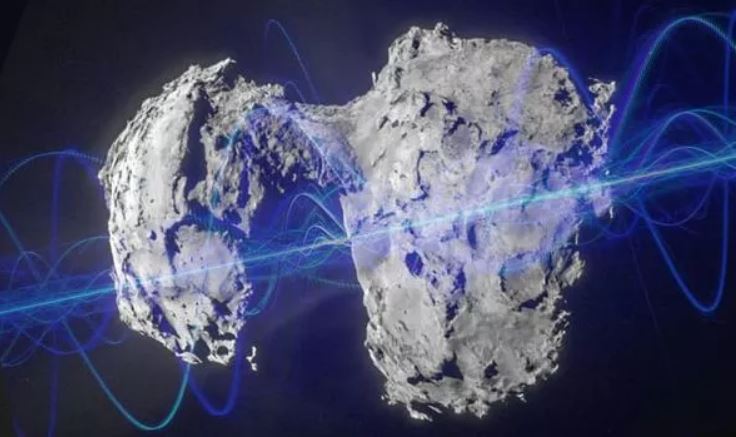 Comet P67: Bizarre 'alien' sounds emanating from Comet 67P have stunned conspiracy theorists (Image: ESA/Getty)