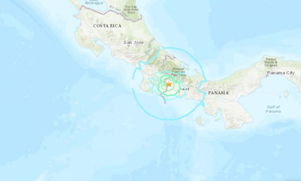 M6.1 panama earthquake costa rica may 12 2019