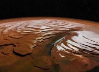 water reservoir mars north pole, A huge water reservoir has been discovered beneath the Martian North Pole