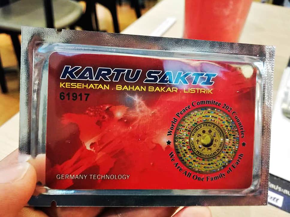 radioactive magic card thailand health, ‘Magic’ cards sold in Thailand to cure diseases ‘found to emit dangerous levels of radioactivity’