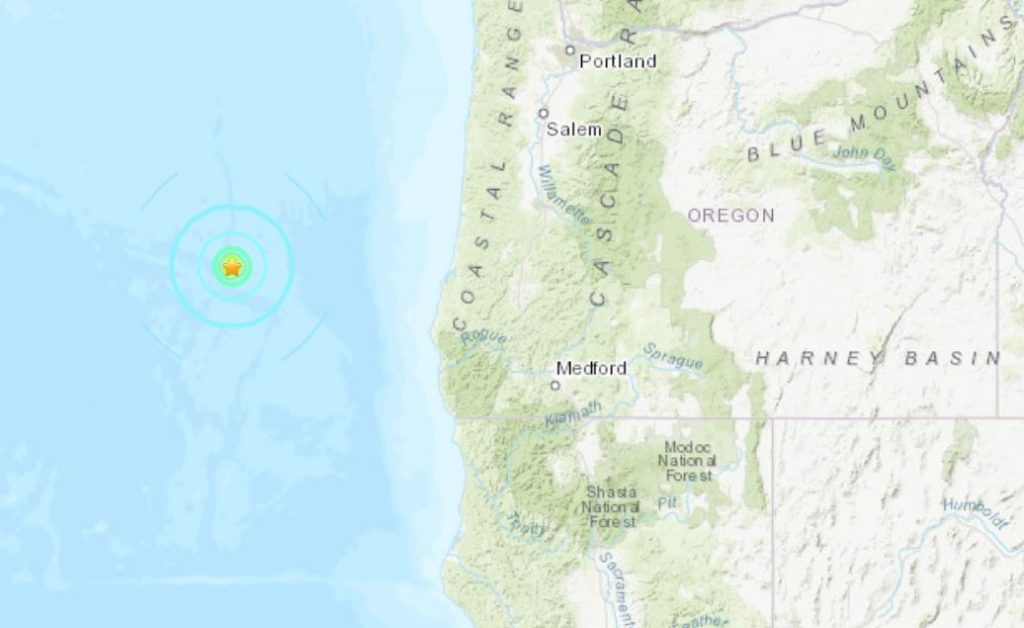 M5.4 earthquake hits off Oregon coast right on the Cascadia Subduction Zone on July 17 2019, M5.4 earthquake hits off Oregon coast right on the Cascadia Subduction Zone on July 17 2019 map, M5.4 earthquake hits off Oregon coast right on the Cascadia Subduction Zone on July 17 2019 video