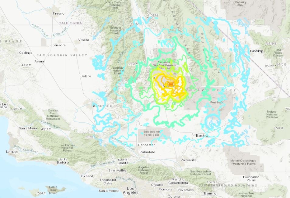 A strong and shallow M6.4 earthquake hit Southern California on July 4 2019, A strong and shallow M6.4 earthquake hit Southern California on July 4 2019 video, A strong and shallow M6.4 earthquake hit Southern California on July 4 2019 pictures, A strong and shallow M6.4 earthquake hit Southern California on July 4 2019 news, A strong and shallow M6.4 earthquake hit Southern California on July 4 2019 update