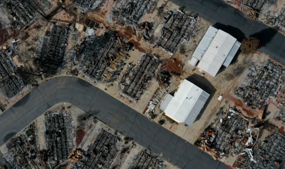 paradise california empty, paradise california empty after camp fire, paradise has lost 90% of its residents