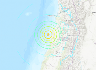 M6.8 earthquake Chile August 1 2019, A strong and shallow M6.8 earthquake hit off central Chile on August 1 2019, M6.8 earthquake Chile August 1 2019 video, M6.8 earthquake Chile August 1 2019 map, M6.8 earthquake Chile August 1 2019 pictures