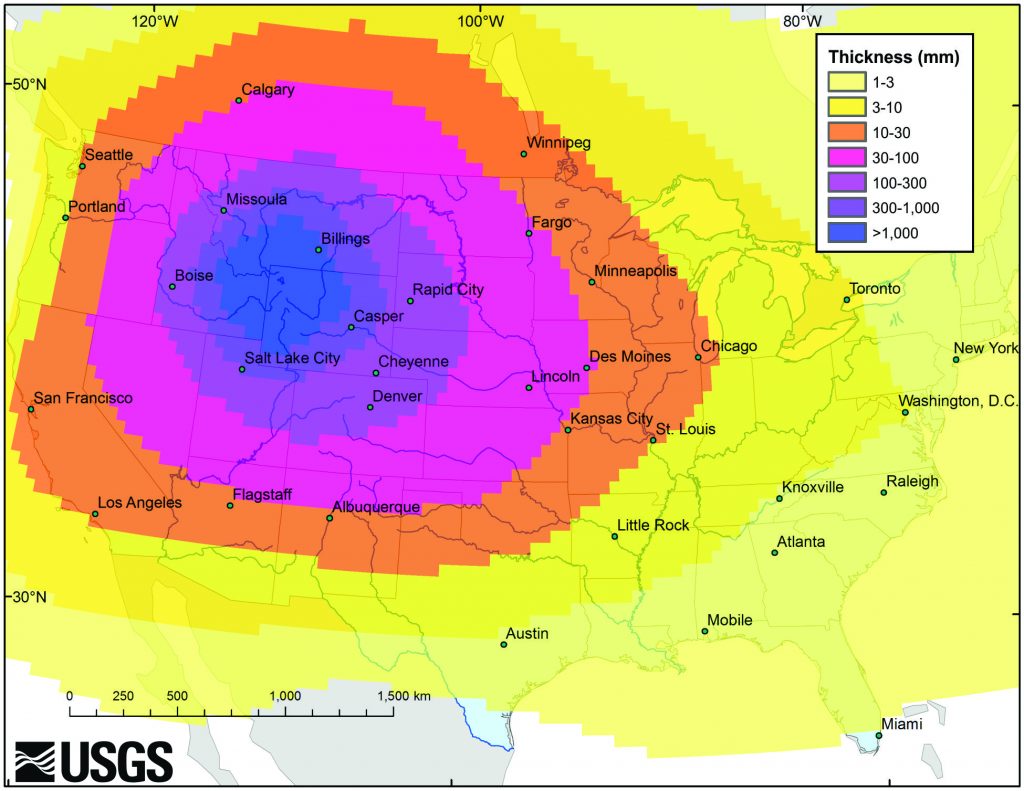 What would happen if the Yellowstone supervolcano actually erupted?