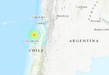 M6.8 earthquake hits Chile September 29 2019, M6.8 earthquake hits Chile September 29 2019 map, M6.8 earthquake hits Chile September 29 2019 video