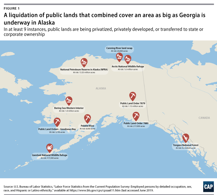 alaska liquidation public land, Huge liquidation of public land currently taking place in Alaska