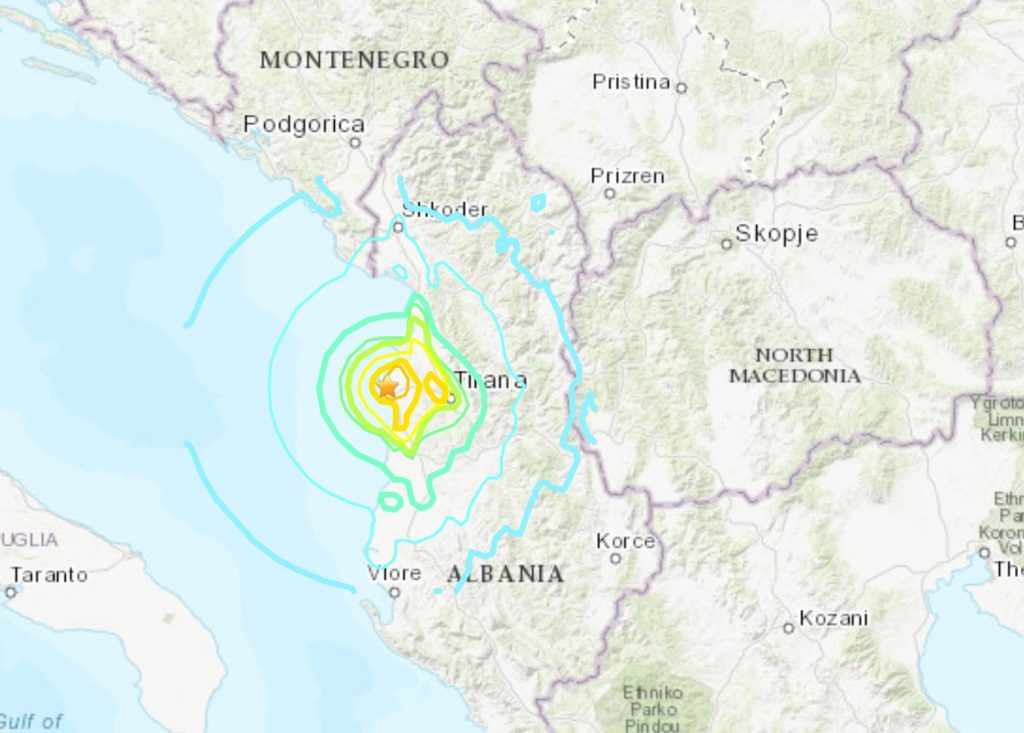 Albania hit by M5.6 earthquake, strongest quake to hit Albania in decades, Albania hit by M5.6 earthquake - strongest quake to hit Albania in decades, Albania hit by M5.6 earthquake - strongest quake to hit Albania in decades september 2019