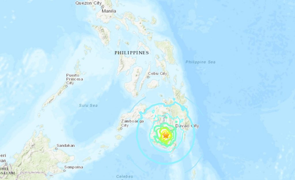 M6.4 earthquake hits the Philippines on October 16 2019, M6.4 earthquake hits the Philippines on October 16 2019 map, M6.4 earthquake hits the Philippines on October 16 2019 photo, M6.4 earthquake hits the Philippines on October 16 2019 video