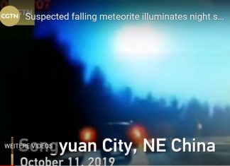 Huge fireball changes night into day over China on October 11 2019, Huge fireball changes night into day over China on October 11 2019 video