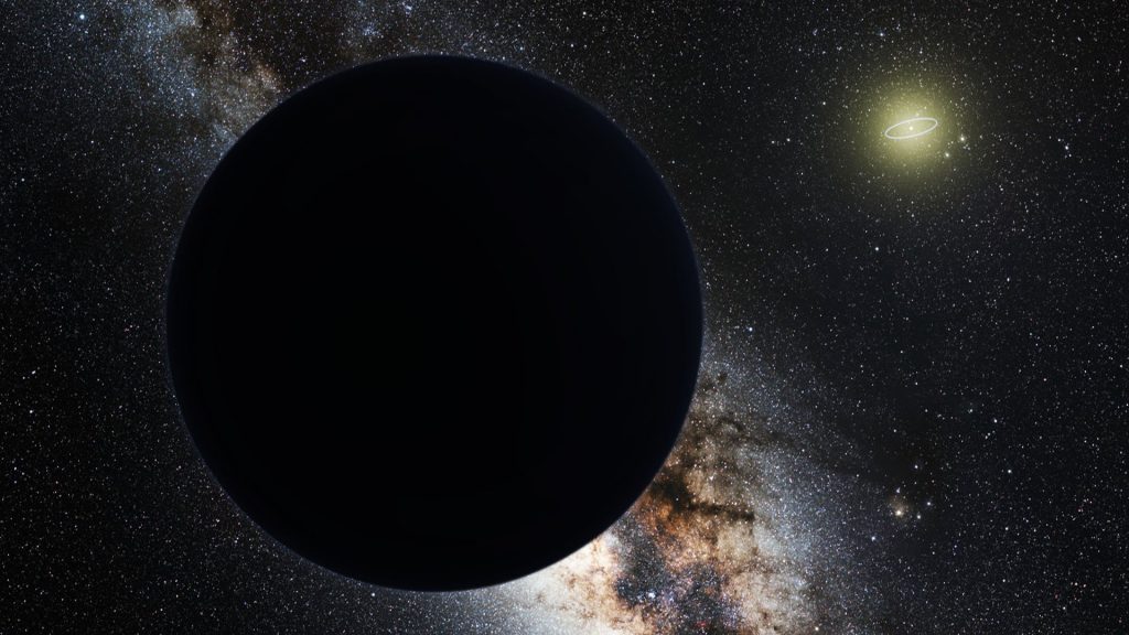 planet 9, primordial black hole, planet 9 black hole