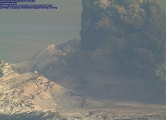 Shivelush volcanic eruption, Shivelush volcano eruption, Shivelush volcanic eruption video, Shivelush volcanic eruption photo, Shivelush volcanic eruption october 2019